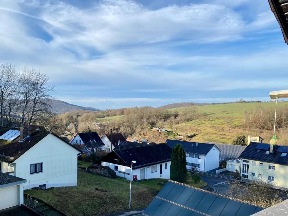 Ferienwohnung Mit Ausblick Mombris エクステリア 写真
